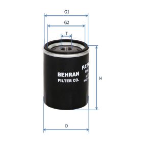 Oil Filter PAYKAN – PEUGEOT RD, ROA – PAYKAN Pickup (GS1101)
