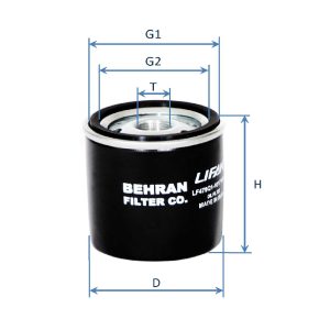 Oil Filter PEUGEOT 504 (GS1137)
