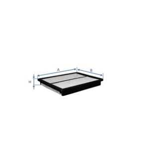 Air Filter HYUNDAI SantaFe 2400, IX45- KIA Corento 2013- MD (GL1460)