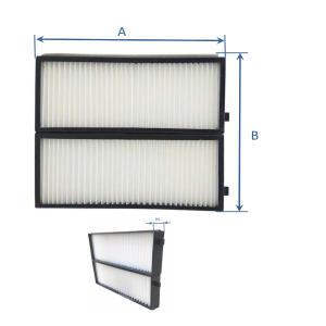 Cabin Air Filter Tiba –Quick- Saina-RIO (GL1471)